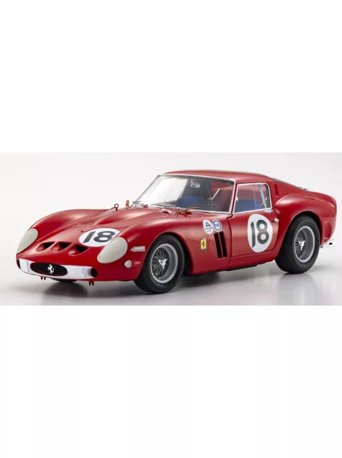 Kyosho - FERRARI 250 GTO TEAM NART N 18 WINNER 3h DAYTONA 1963 PEDRO RODRIGUEZ RED