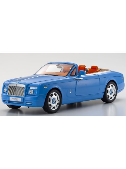 Kyosho - ROLLS ROYCE PHANTOM DROPHEAD CABRIOLET 2-DOOR 2013 LIGHT BLUE