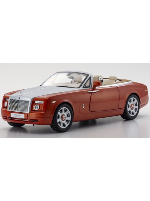 Kyosho - ROLLS ROYCE PHANTOM DROPHEAD CABRIOLET 2-DOOR 2013 ORANGE