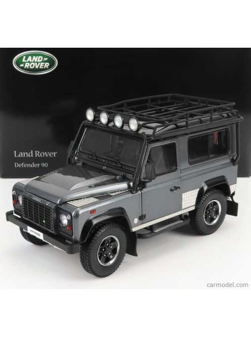 Kyosho - Land Rover Land New Defender 90 Adventure 2007 Dark Grey