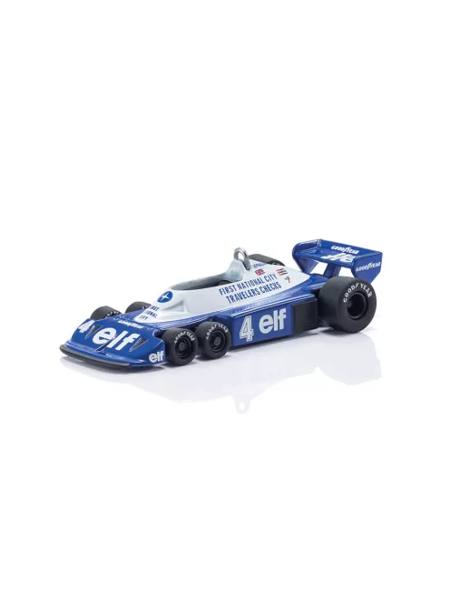Kyosho - Tyrrell P34/2 Cosworth V8 F1 6 Wheel Elf #4 Patrick Depailler Season 1977