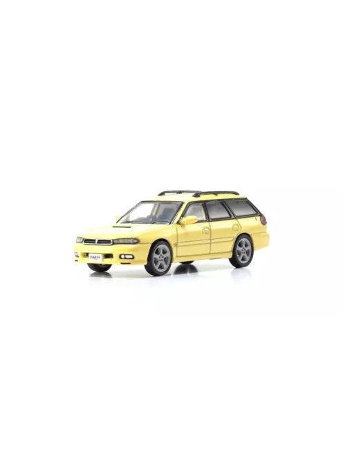Kyosho - 1:64 Subaru Legacy Touring Wagon Yellow 1996