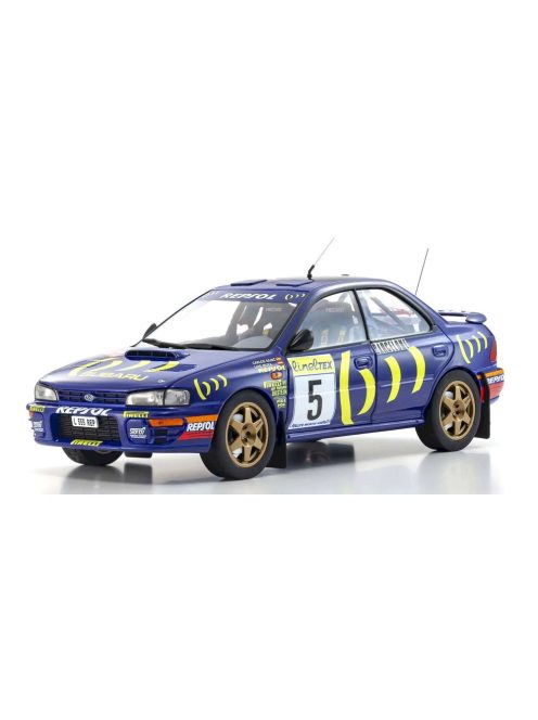 Kyosho - 1:18 SUBARU IMPREZA - SAINZ/MOYA - #5 WINNER MONTE CARLO 1995 (08962B) - KYOSHO