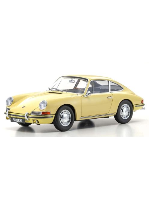 Kyosho - 1:18 Porsche 911 (901), Champagne Yellow, 1964 (08969Y) - KYOSHO