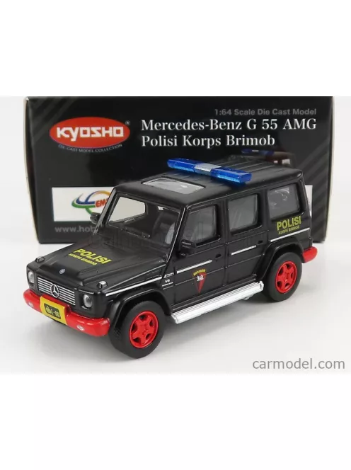 Kyosho - Mercedes Benz G-Class G55 Amg Polisi 2018 Black