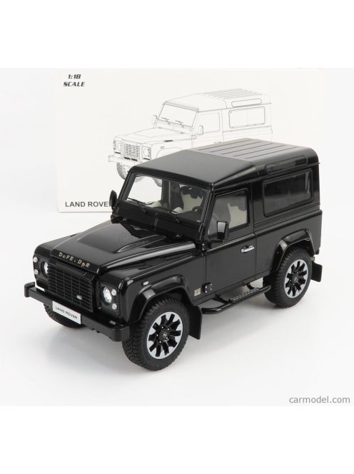Lcd-Model - Land Rover Defender 90 Works V8 70Th Edition 2018 Black