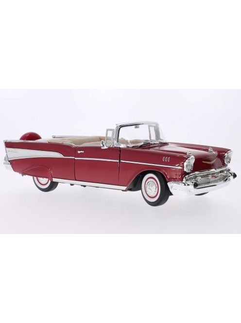 Lucky Diecast - Chevrolet Bel Air Conver rot Lucky Die Cas