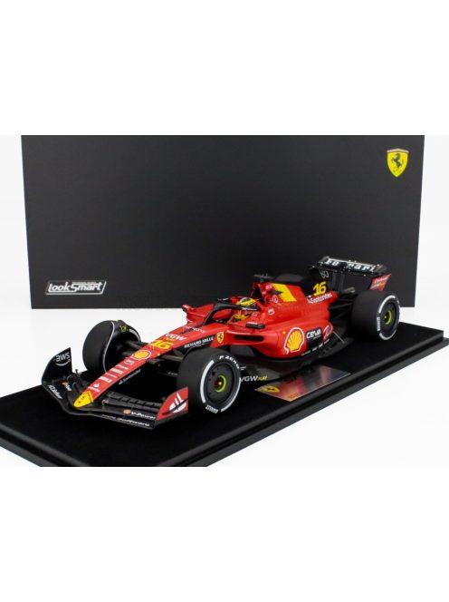 LookSmart - FERRARI F1  SF-23 TEAM SCUDERIA FERRARI N 16 MONZA ITALY GP 2023 CHARLES LECLERC RED BLACK