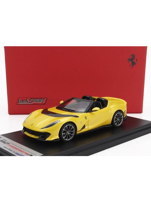 LookSmart - FERRARI 812 COMPETIZIONE A SPIDER 2022 GIALLO TRISTRATO - YELLOW