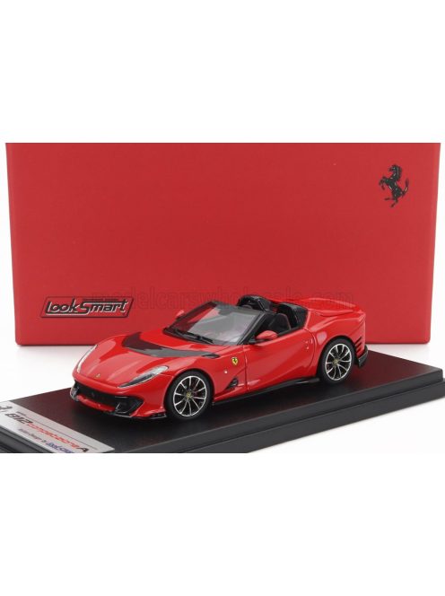 LookSmart - FERRARI 812 COMPETIZIONE A SPIDER 2022 ROSSO SCUDERIA - RED