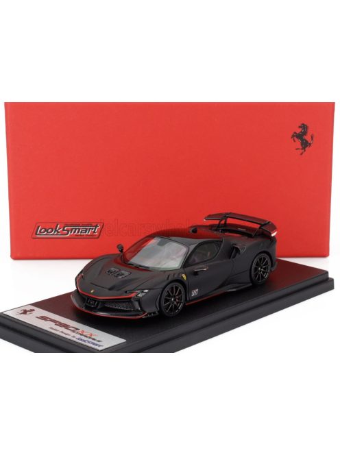 LookSmart - FERRARI SF90 XX STRADALE N 16 PERSONAL CAR CHARLES LECLERC 2024 MATT BLACK