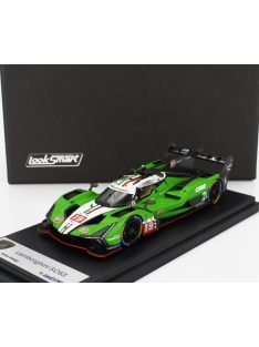   LookSmart - LAMBORGHINI SC63 3.8L V8 TURBO TEAM LAMBORGHINI IRON LYNX N 19 24h LE MANS 2024 ROMAIN GROSJEAN - MATTEO CAIROLI - ANDREA CALDARELLI GREEN WHITE BLACK