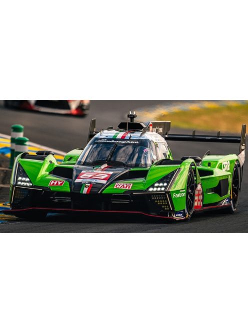 LookSmart - LAMBORGHINI SC63 3.8L V8 TURBO TEAM LAMBORGHINI IRON LYNX N 63 24h LE MANS 2024 DANIIL KVYAT - MIRKO BORTOLOTTI - EDOARDO MORTARA GREEN WHITE