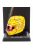 LookSmart - BELL HELMET CASCO HELMET F1 LEWIS HAMILTON TEAM FERRARI HP N 44 SEASON 2025 YELLOW RED