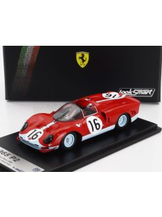   LookSmart - FERRARI 365 P2 N 16 24h LE MANS 1966 RICHARD ATTWOOD - DAVID PIPER RED