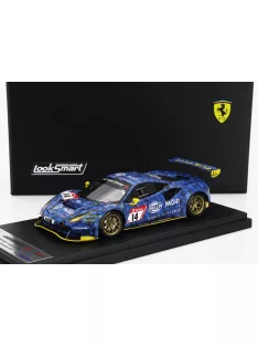   LookSmart - FERRARI 488 GT3 EVO 3.9L TURBO V8 HELLA PAGID RACING ONE TEAM N 14 24h NURBURGRING 2021 CHRISTIAN KOHLHAAS - STEPHAN KOHLER - MIKE JAGER -  NORBERT SCHNEIDER BLUE