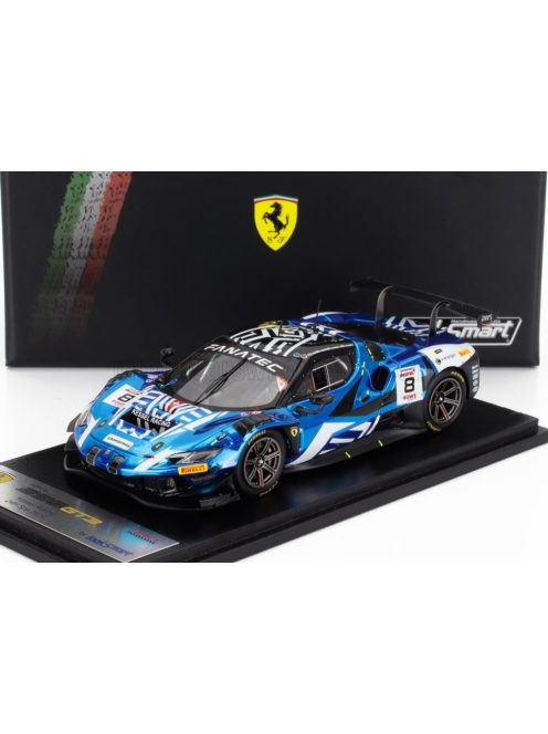 LookSmart - FERRARI 296 GT3  3.9L TURBO V8 TEAM KESSEL RACING N 8 24h SPA 2024 NICOLO ROSI – NICOLO SCHIRO – DAVID FUMANELLI – DANIELE DI AMATO BLUE