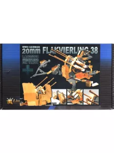   Lion Roar-Greatwallhobby - German 20mm Flakvierling 38 for Tamiya