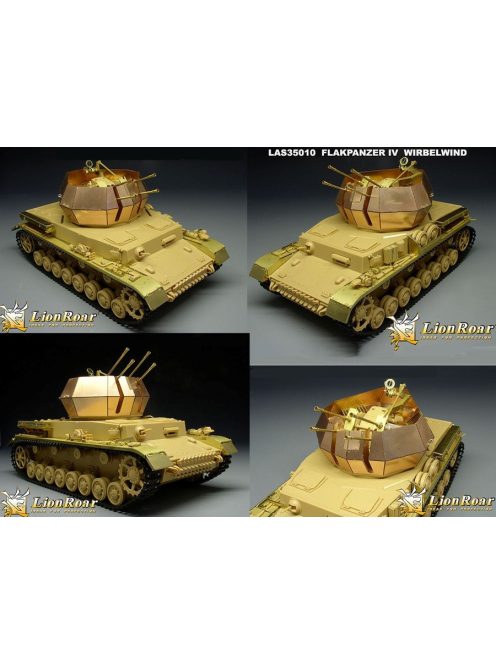 Lion Roar-Greatwallhobby - German Flakpanzer IV Wirbelwind for Tamiya