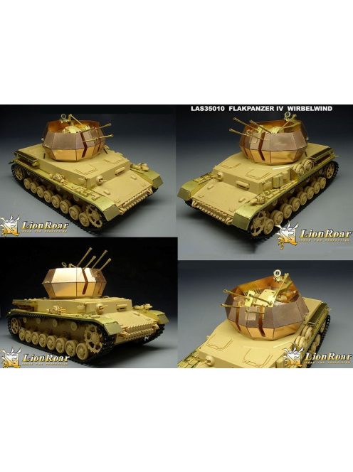 Lion Roar-Greatwallhobby - German Flakpanzer IV Wirbelwind for Tamiya