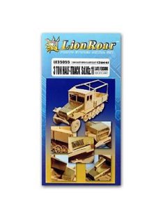   Lion Roar-Greatwallhobby - German 3 Ton Half-track (Late Version) Sd.kfz.11 /w punch parts for AFV Club