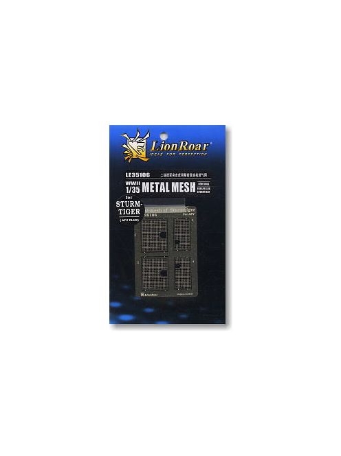 Lion Roar-Greatwallhobby - Metal Mesh for SturmTiger for AFV/DML