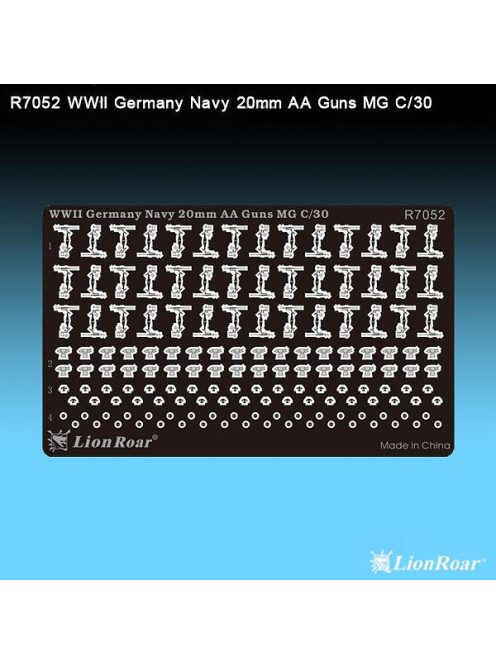 Lion Roar-Greatwallhobby - WWII German Navy 20mm AA Gun Flak 30