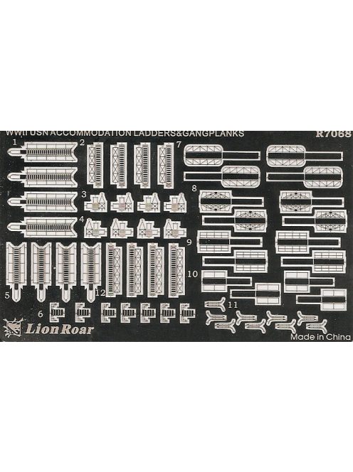 Lion Roar-Greatwallhobby - WWII U.S. Navy Extra Ladders