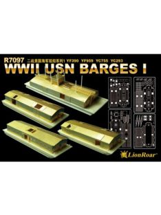   Lion Roar-Greatwallhobby - WWII USN BargesI YF390 YF959 YC755 YC293