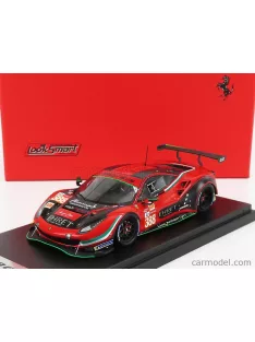   Looksmart - Ferrari 488 Gte Evo 3.9L Turbo V8 Team Rinaldi Racing N 388 24H Le Mans 2021 J.Bleekemolen - P.Ehret - C.Hook Red Black