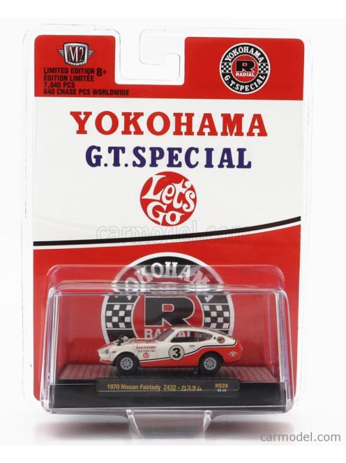 M2-Machines - Nissan Fairlady Z432 N 3 Coupe Yokohama 1970 White Red
