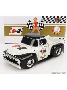   M2-Machines - Ford Usa F-100 Pick-Up 1956 Hurst Custom 1956 White Black