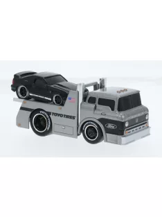   Maisto - Maisto, Ford C600 Flatbed, silber/schwarz, 1966, 1:64