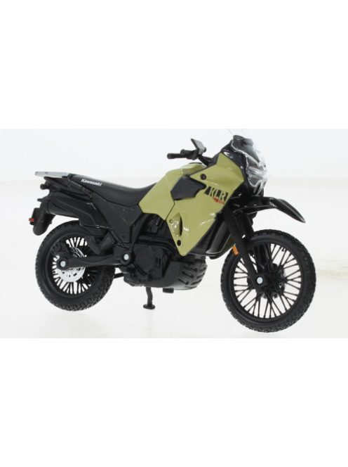 Maisto - Kawasaki KLR 650, hellbraun, 2021, 1:18