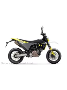 Maisto - Husqvarna Husky 701 Supermoto, schwarz/weiss, 1:12