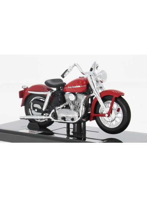 Maisto - Harley Davidson K Model, rot, 1952, 1:18