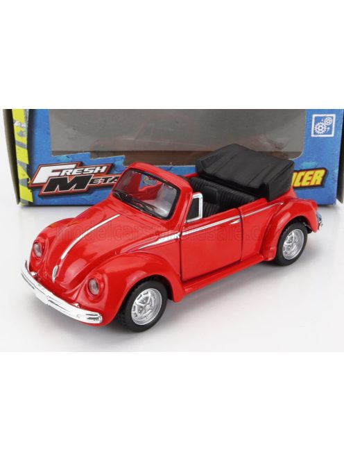 Maisto - VOLKSWAGEN BEETLE CABRIOLET OPEN 1951 RED