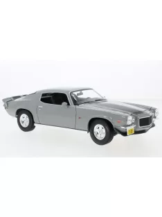   Maisto - Maisto, Chevrolet Camaro Z28, hellgrau/schwarz, 1971, 1:18