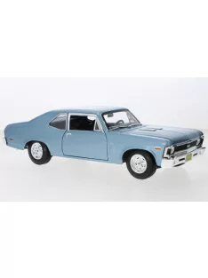   Maisto - Maisto, Chevrolet Nova SS Coupe, hellblau, 1970, 1:18