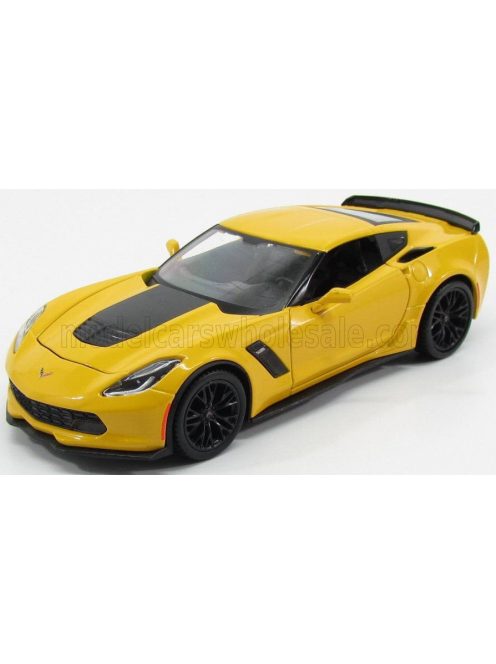 Maisto - CHEVROLET CORVETTE Z06 C7 COUPE 2014 YELLOW