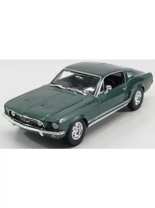 Maisto - FORD USA MUSTANG GTA COUPE FASTBACK 1967 GREEN MET