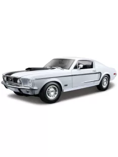   Maisto - Ford Mustang GT Cobra Jet, weiss/schwarz, 1968, 1:18