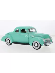 Maisto - Maisto, Ford Deluxe Coupe, helltürkis, 1939, 1:18