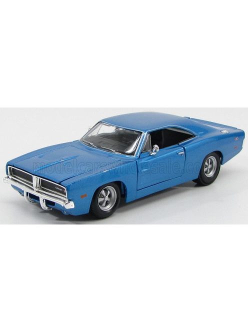 Maisto - DODGE CHARGER R/T 1969 LIGHT BLUE MET