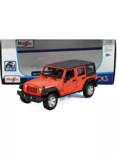 Maisto - JEEP WRANGLER UNLIMITED 2015 ORANGE
