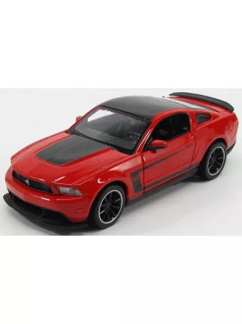 Maisto - FORD USA MUSTANG BOSS 302 2012 ORANGE BLACK