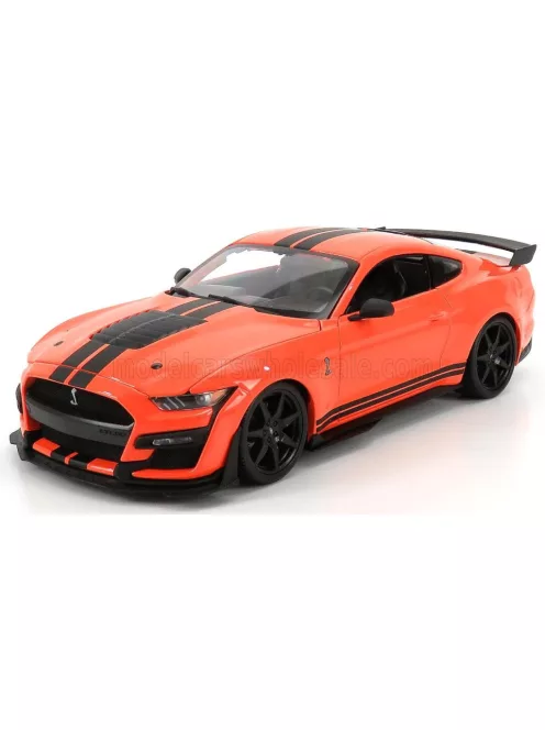 Maisto - FORD USA MUSTANG SHELBY GT500 COUPE 2020 ORANGE