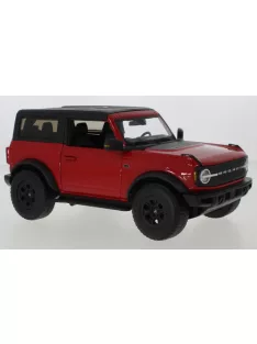   Maisto - Maisto, Ford Bronco Wildtrak, rot/schwarz, 2021, 1:18