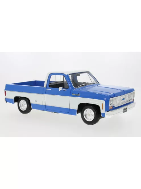 Maisto - Chevrolet C10 Cheyenne Super blau/weiss 1974 1:18