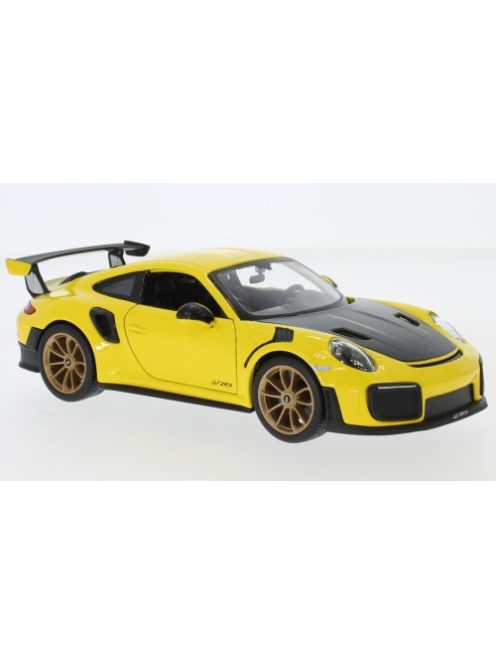 Maisto - Porsche 911 (991.2) GT2 RS, gelb/schwarz, 2018, 1:24